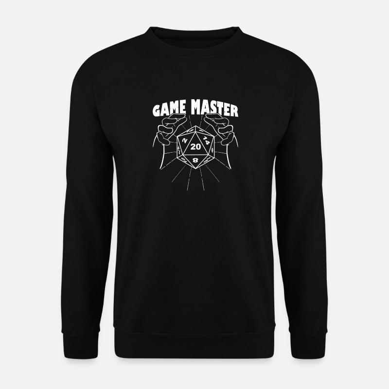 Maître du jeu - Sweat-shirt Unisexe - noir