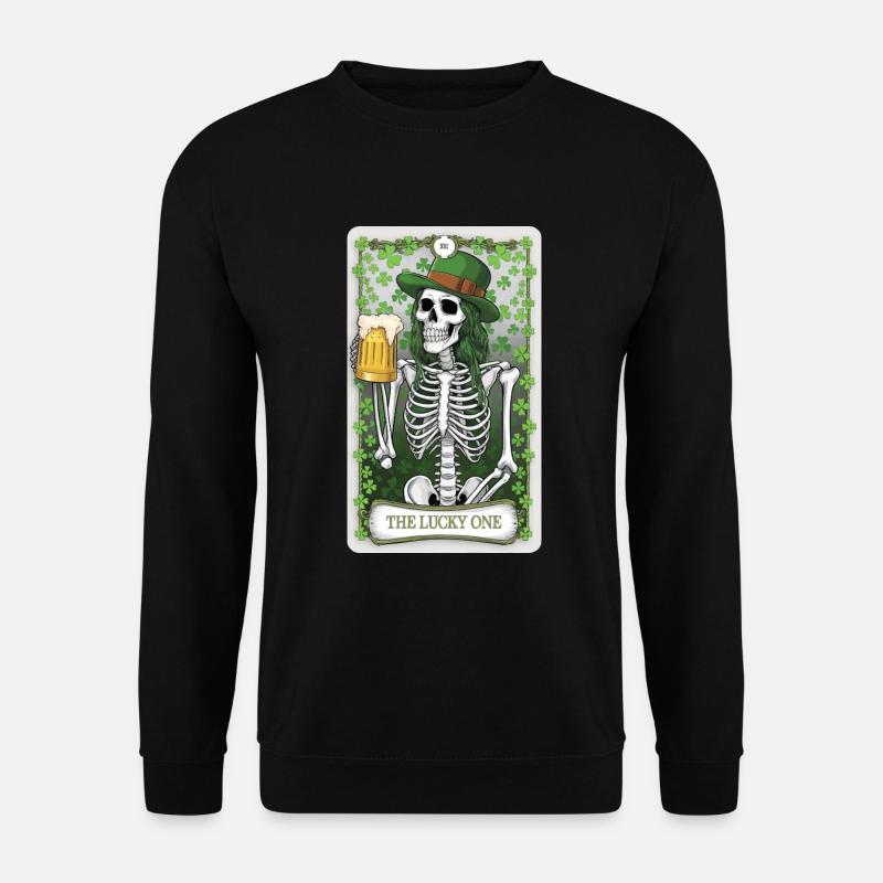 Tarotkarte - Unisex Pullover - Schwarz