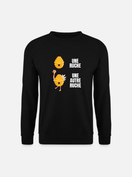 autre ruche - Sweat-shirt Unisexe - noir