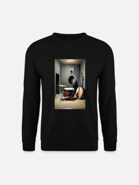 Drums | Drum | Musicians | Band - Unisex Sweatshirt - black