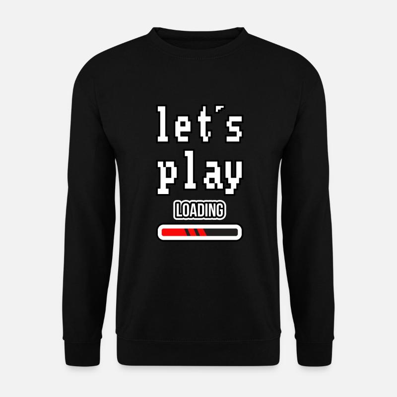 Let´s play - Unisex Pullover - Schwarz