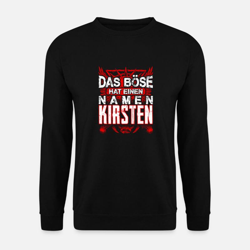 KIRSTEN - böse - Unisex Pullover - Schwarz
