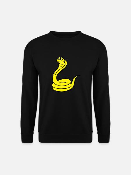 Serpiente - Sweat-shirt Unisexe - noir