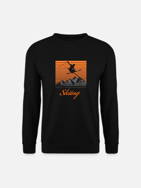 skier - Unisex Sweatshirt - black