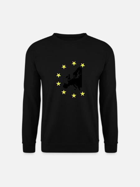 europa - Unisex Pullover - Schwarz