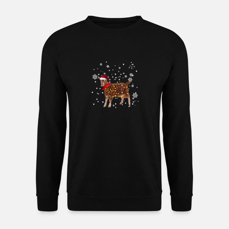 Noël de chèvre - Sweat-shirt Unisexe - noir