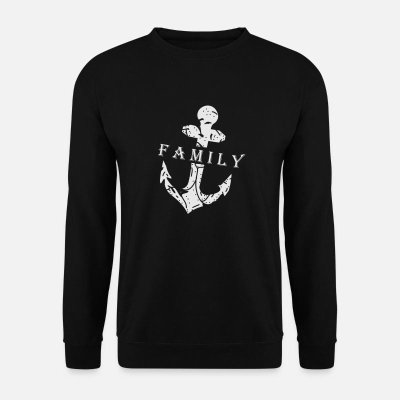 anchor - Unisex Sweatshirt - black