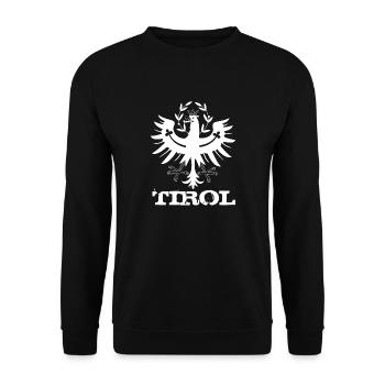Tirol - Unisex Pullover - Schwarz - Vorne - Alina (178cm) & Michal (187cm)