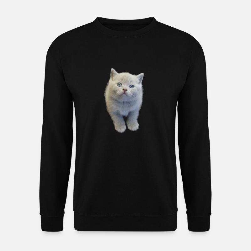 kitten - Unisex Sweatshirt - black