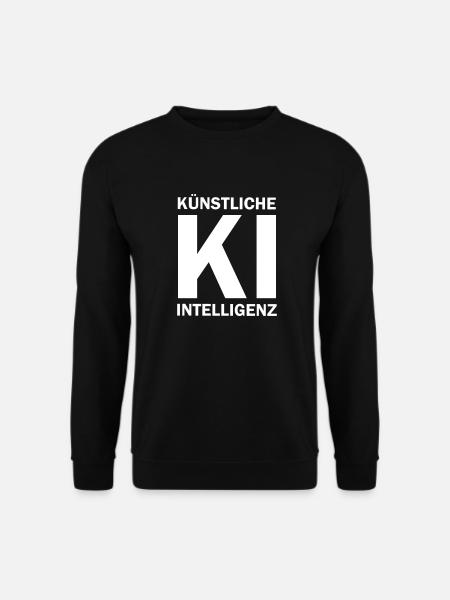 Künstliche Intelligenz KI - Vektor Design - AI - Unisex Pullover - Schwarz