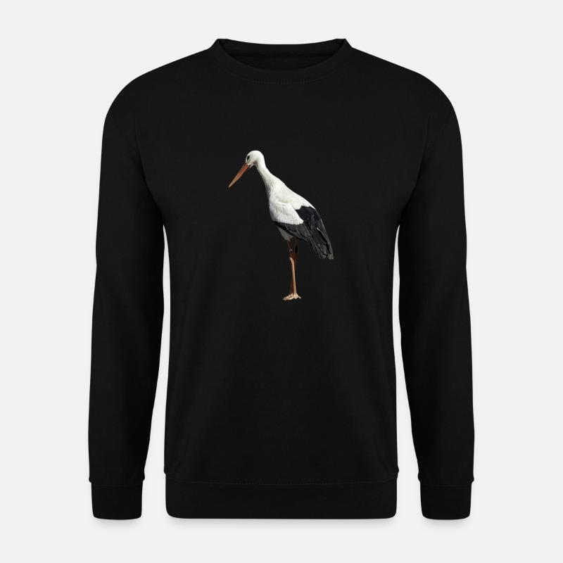 Storch - Unisex Pullover - Schwarz