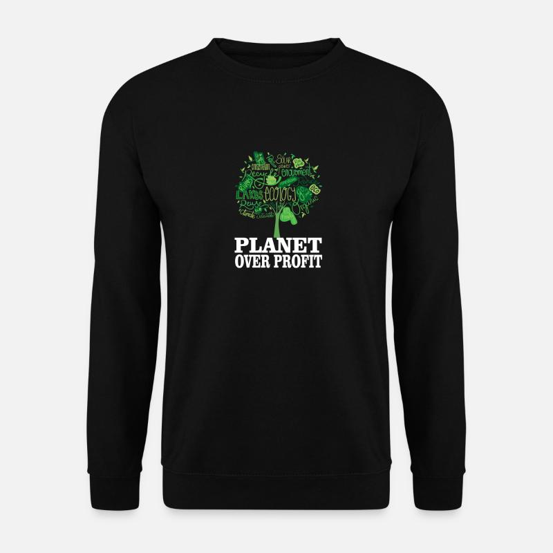 Klima Klimawandel Umwelt Streik Climate - Unisex Pullover - Schwarz