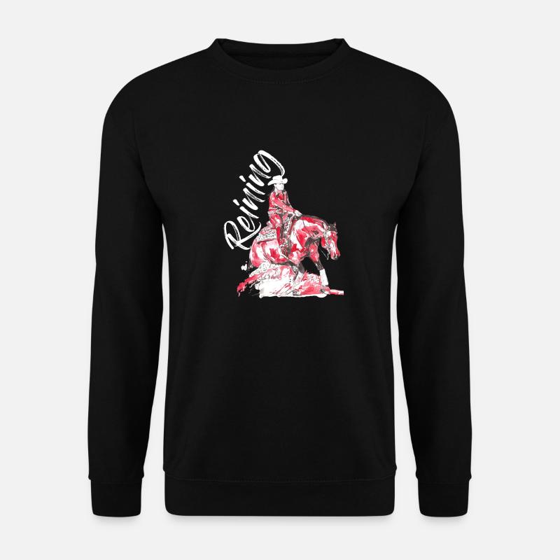 REINING - Unisex Pullover - Schwarz