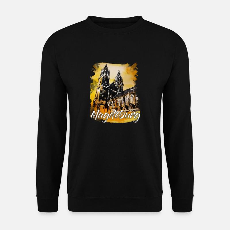 Magdeburg - Unisex Pullover - Schwarz