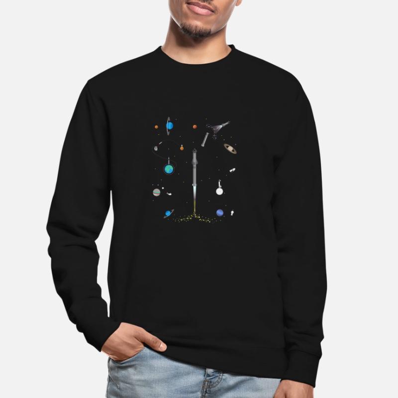 A Space-x blast into Space pattern Unisex Sweatshirt