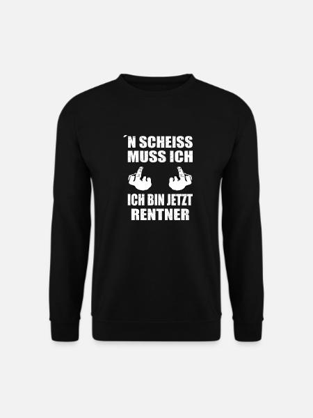 Ruhestand - Rente Rentner - Unisex Pullover - Schwarz