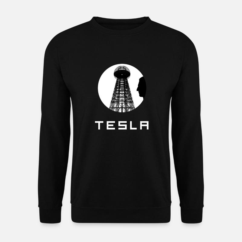 Tesla Tower - Unisex Sweatshirt - black