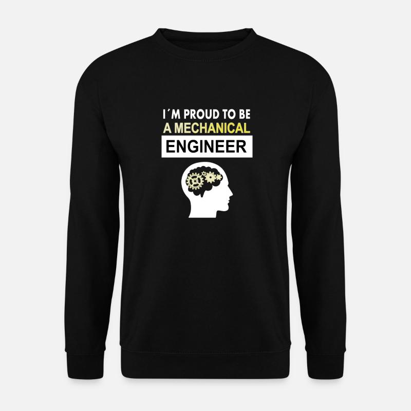 stolzer Maschinenbau Ingenieur Maschinenbaustudium - Unisex Pullover - Schwarz