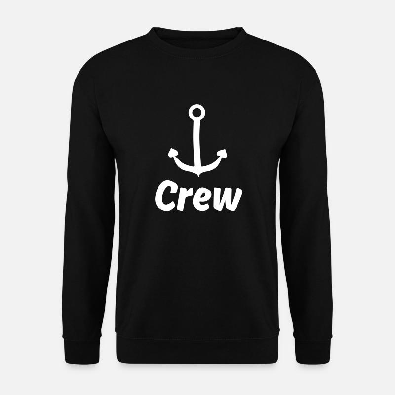 Crew - Skipper Sailing Charter Team - Unisex Sweatshirt - black
