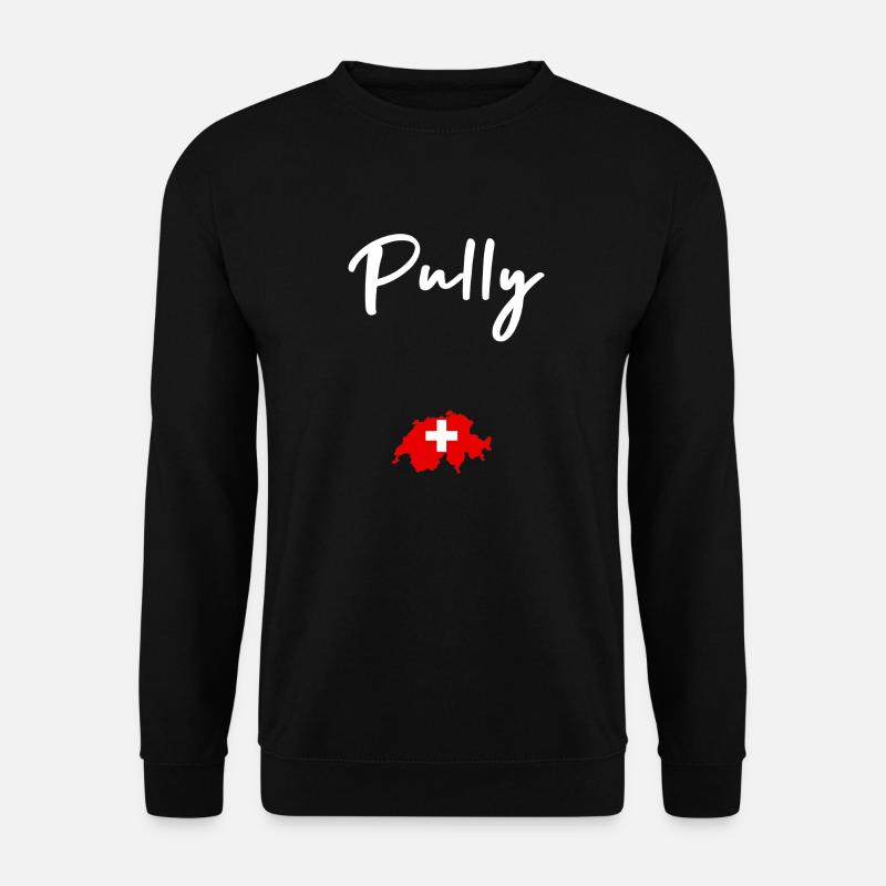 Pully - Unisex Pullover - Schwarz