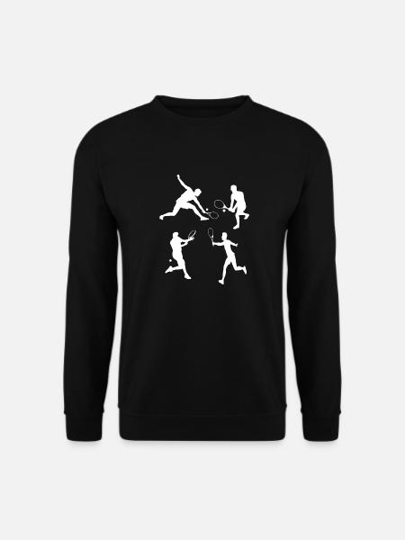 Tennis - Unisex Pullover - Schwarz