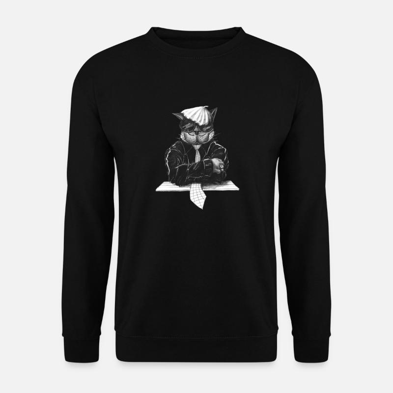 Kater - Unisex Pullover - Schwarz