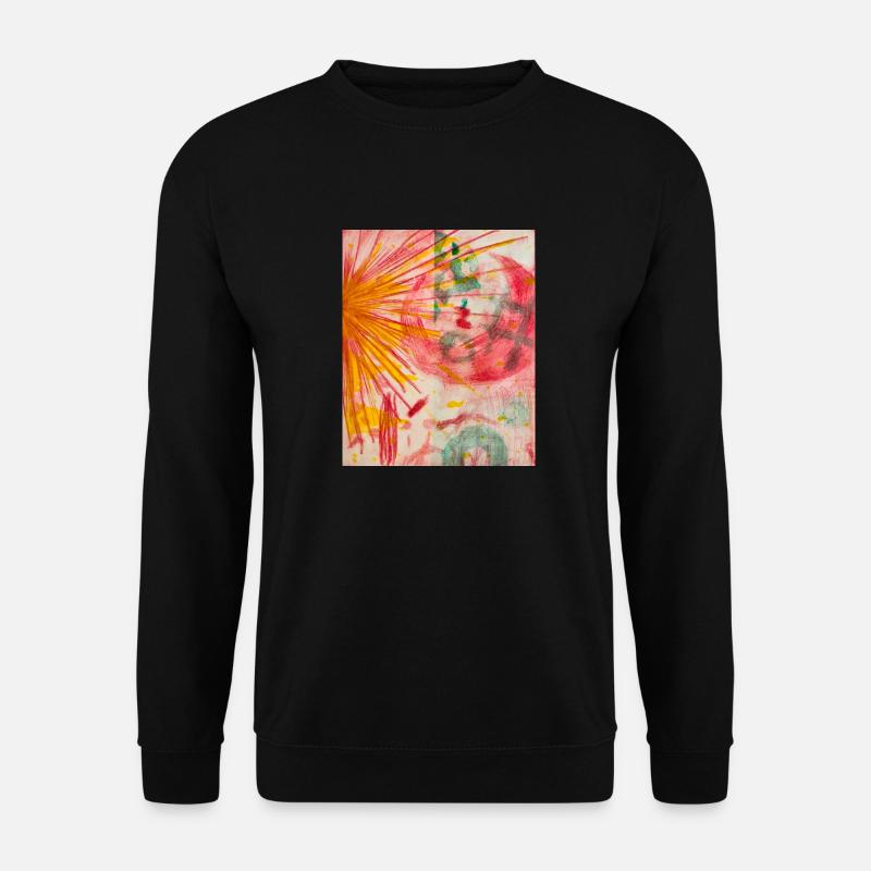 Abstract Art - Unisex Pullover - Schwarz