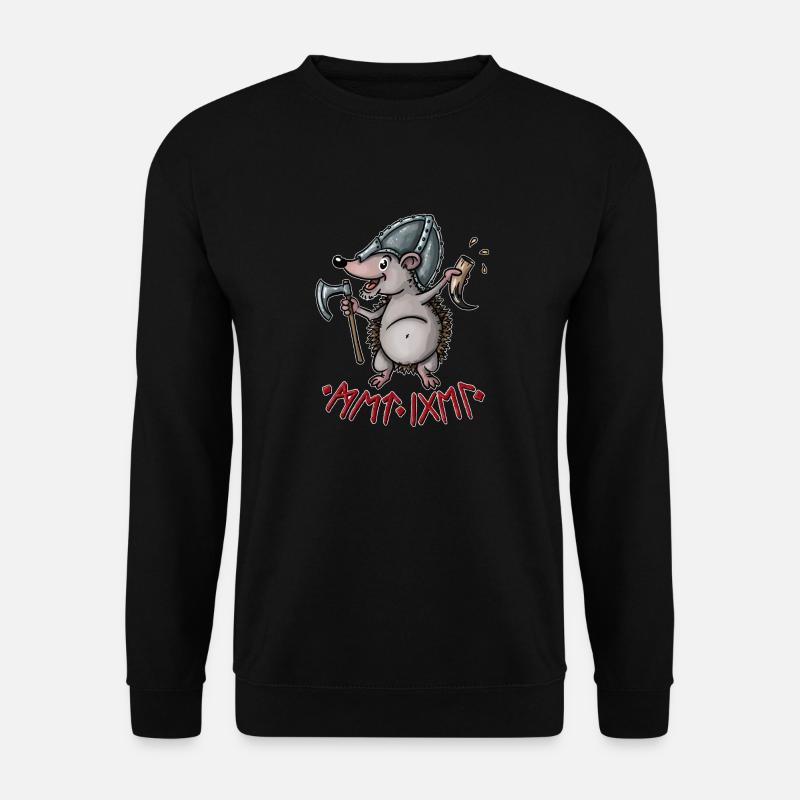 Met Igel - Unisex Pullover - Schwarz