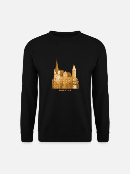 Hartenstein Burg Stein Zwickau Saxony Erzgebirge - Unisex Sweatshirt - black