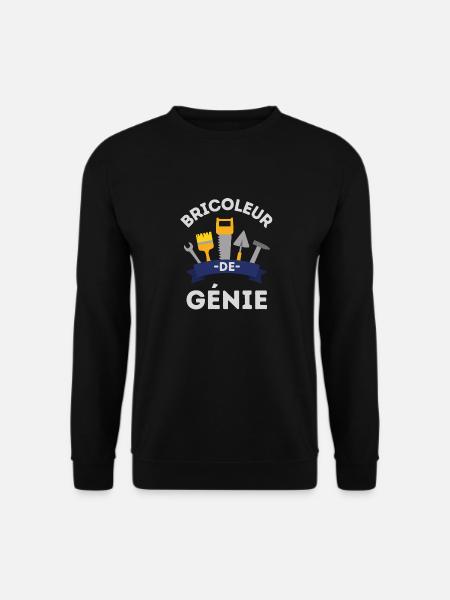 Bricoleur de génie 4 - Sweat-shirt Unisexe - noir