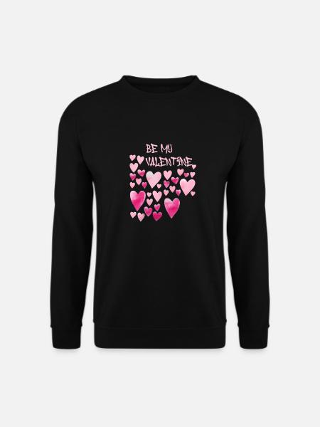 love,love,cloud,hearts,heart,valentine - Unisex Sweatshirt - black
