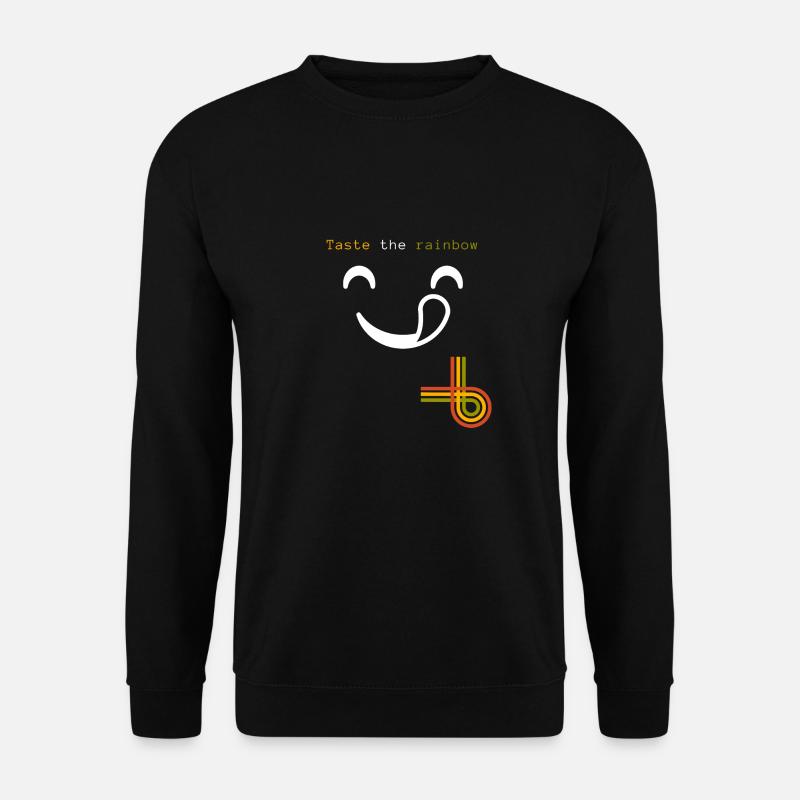 Taste the rainbow - Sweat-shirt Unisexe - noir
