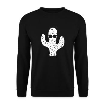 Florist Flower Plant Nature Gardener - Unisex Sweatshirt - black - Front - Alina (178cm) & Michal (187cm)