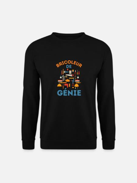 Humour bricoleur - Sweat-shirt Unisexe - noir