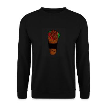 Döner Kebap - Sweat-shirt Unisexe - noir - Devant - Alina (178cm) & Michal (187cm)