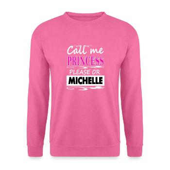 I'm Michelle, my name is Michelle Gift Idea - Unisex Sweatshirt - pink - Front
