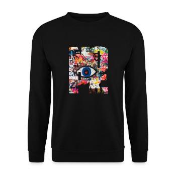 NOPE - sei kein Ja - Sager! - Unisex Pullover - Schwarz - Vorne - Alina (178cm) & Michal (187cm)