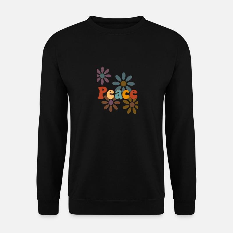 Peace - Unisex Sweatshirt - black