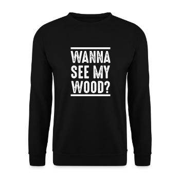 Handwerker Handyman Handwerk Werkzeug Baustelle - Unisex Pullover - Schwarz - Vorne - Alina (178cm) & Michal (187cm)