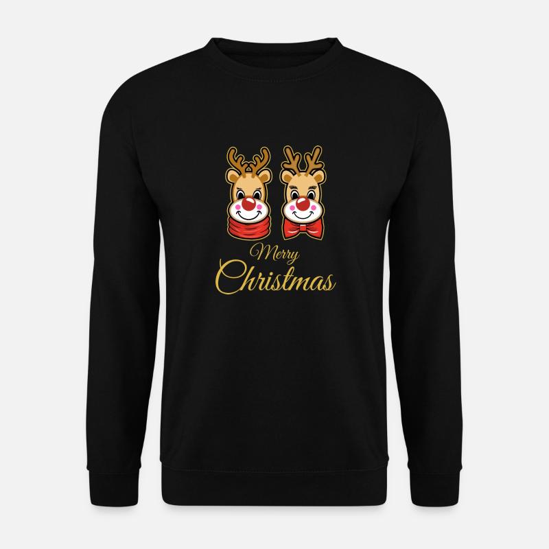 XMAS - Unisex Pullover - Schwarz