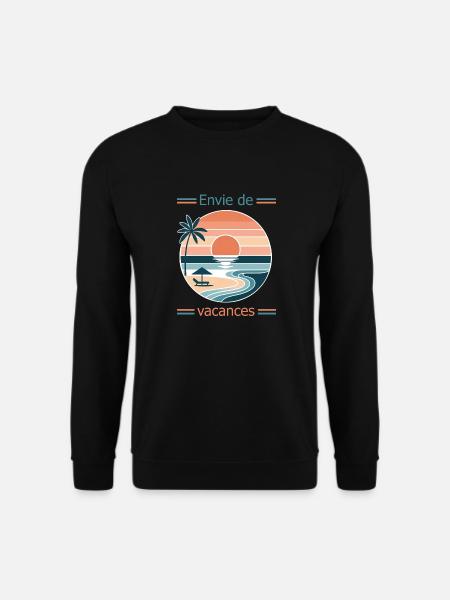 Need a vacation - Unisex Sweatshirt - black
