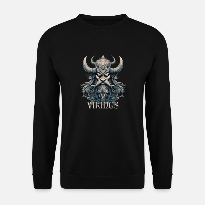 Viking Valhalla Nordmann Design - Unisex Sweatshirt - black