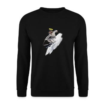 Ski-sus - Unisex Pullover - Schwarz - Vorne - Alina (178cm) & Michal (187cm)