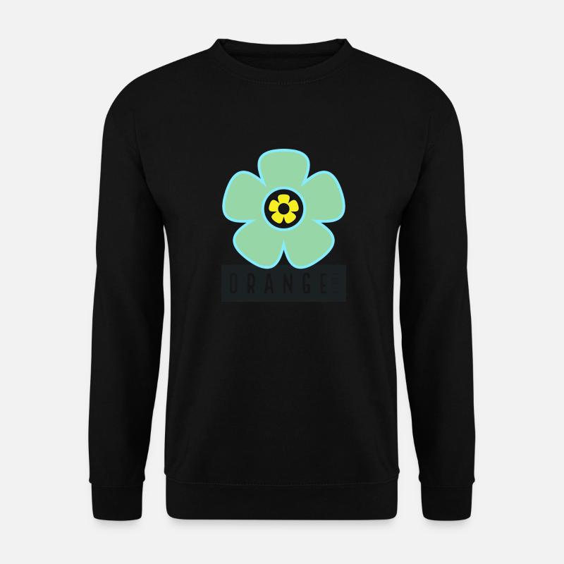 Orange Tulip - Unisex Pullover - Schwarz