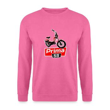 Hercules Prima 5S Mofa - Helden der Straße - Unisex Pullover - Pink - Vorne