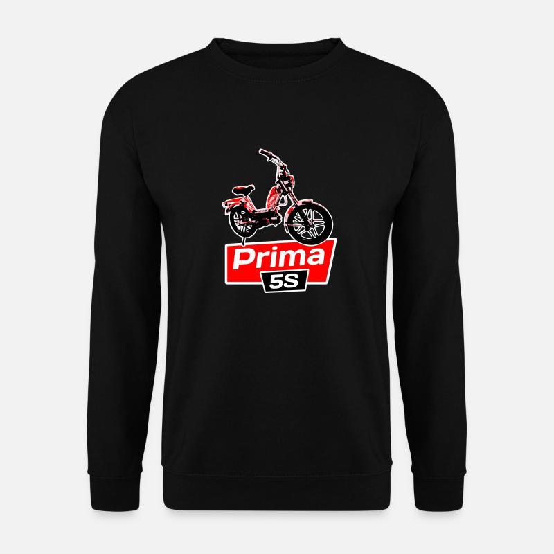 Hercules Prima 5S Mofa - Helden der Straße - Unisex Pullover - Schwarz