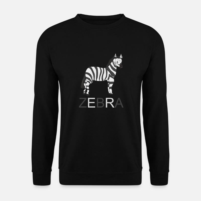 ZEBRA - Unisex Pullover - Schwarz