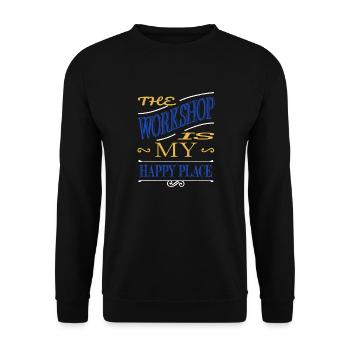 Construction Charpentier Charpentier Fille T-shirts - Sweat-shirt Unisexe - noir - Devant - Alina (178cm) & Michal (187cm)