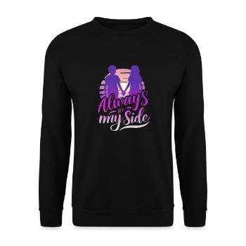 Vacation early summer late summer summer holiday holiday sea - Unisex Sweatshirt - black - Front - Alina (178cm) & Michal (187cm)