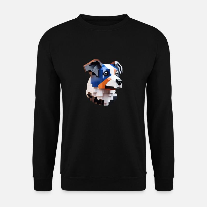 Border Collie Art - Unisex Sweatshirt - black